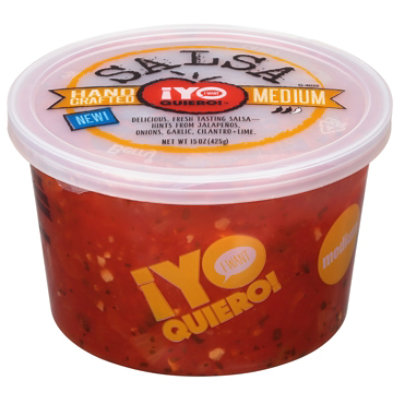 Yo Quiero Medium Red Salsa - 15 OZ - Image 3