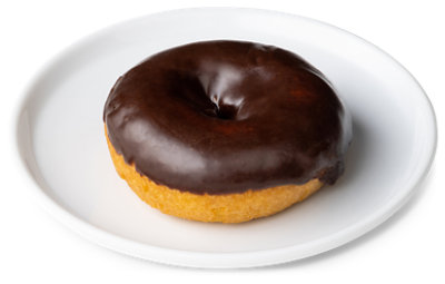 Chocolate Iced Cake Donut - Each (available between 6 AM to 2 PM) - Image 1