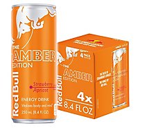 Red Bull Strawberry Apricot Energy Drink - 4-8.4 Fl. Oz.