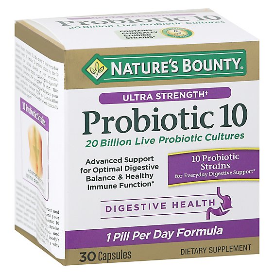 Nature's Bounty Probiotic 10 - 30 Count