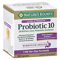Nature's Bounty Probiotic 10 - 30 Count - Image 1