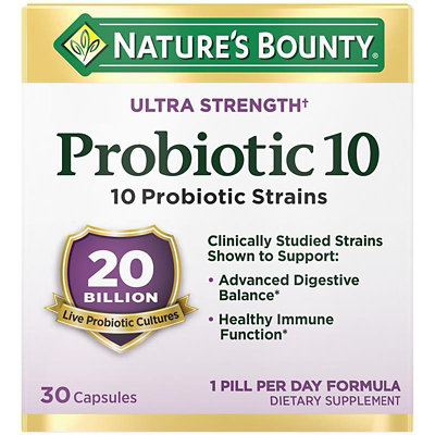 Nature's Bounty Probiotic 10 - 30 Count - Image 2