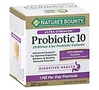 Nature's Bounty Probiotic 10 - 30 Count