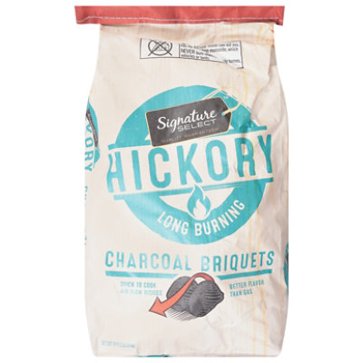 Signature SELECT Hickory Charcoal Briquets - 14.6 LB - Image 4