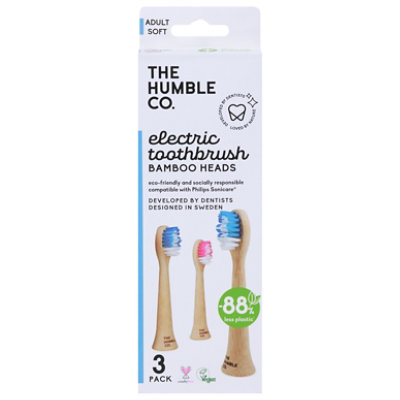 The Humble Co Toothbrush Head Bamboo - 3 CT - Image 3