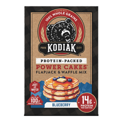 Kodiak Blueberry Flapjack & Waffle Mix Box - 18 Oz