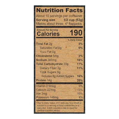 Kodiak Blueberry Flapjack & Waffle Mix Box - 18 Oz - Image 3