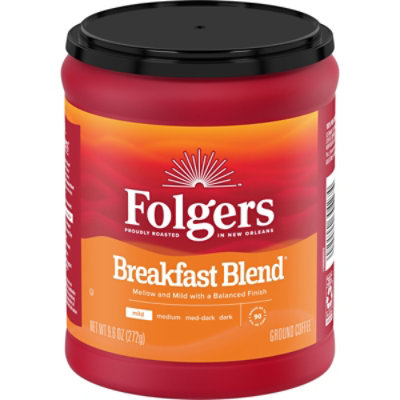 Folgers Breakfast Blend - 9.6 OZ - Image 1