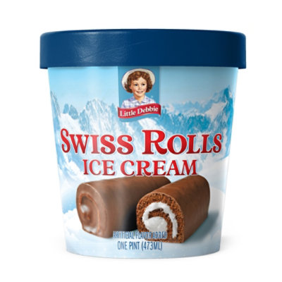 Little Debbie Swiss Rolls Ice Cream Pints - 16 OZ - Image 1