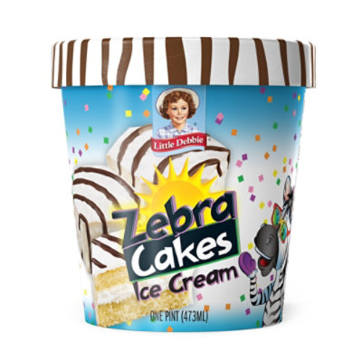 Little Debbie Zebra Cakes Ice Cream Pint - 16 OZ - Image 1