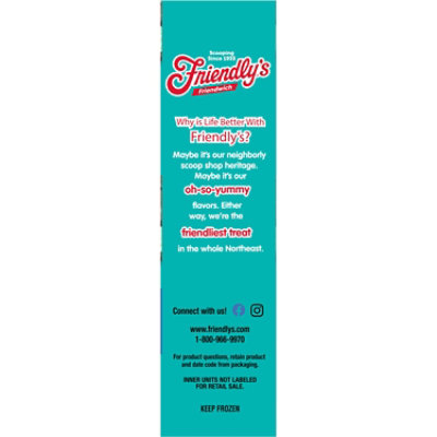 Friendly's Friendwich Vanilla Mini Frozen Dairy Dessert Sandwiches - 16 - 2.25 Fl. Oz. - Image 3