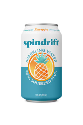 Spindrift Pineapple Sparkling Water - 12 Fl. Oz. - Image 1