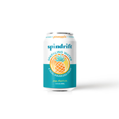 Spindrift Pineapple Sparkling Water - 12 Fl. Oz. - Image 1