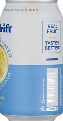 Spindrift Lemon Sparkling Water Can - 12 Fl. Oz - Image 8