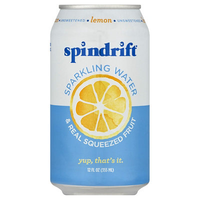 Spindrift Lemon Sparkling Water Can - 12 Fl. Oz - Image 2