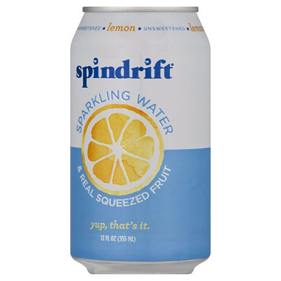 Spindrift Lemon Sparkling Water Can - 12 Fl. Oz - Image 5