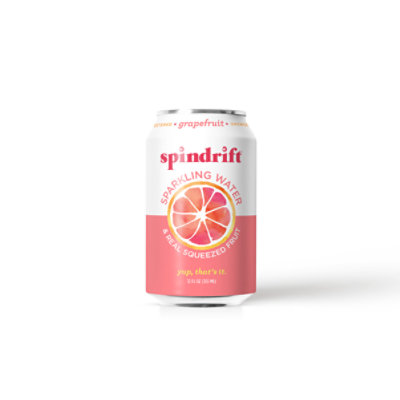 Spindrift Grapefruit Sparkling Water Can - 12 Fl. Oz - Image 1