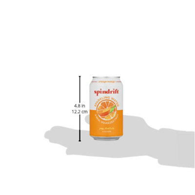 Spindrift Orange Mango Sparkling Water Can - 12 Fl. Oz. - Image 5