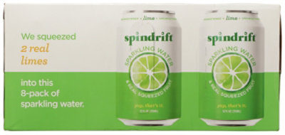 Spindrift Lime Sparkling Water Can - 12 Fl. Oz. - Image 1