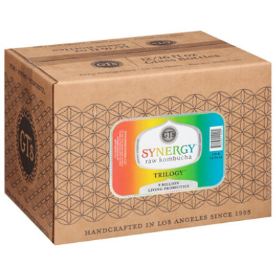 GT's Synergy Trilogy Kombucha Case - 12-16 Fl. Oz. - Image 1