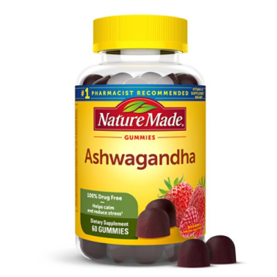 Nature Made Ashwagandha Gummies - 60 Count - Image 1