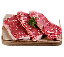 USDA Choice Beef New York Thin Cut Steak Boneless from Ranches in the Pacific Northwest - .75 lb.
