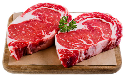 USDA Choice Beef Ribeye Steak Boneless from Ranches in the Pacific Northwest VP - 3 lbs. - Image 1