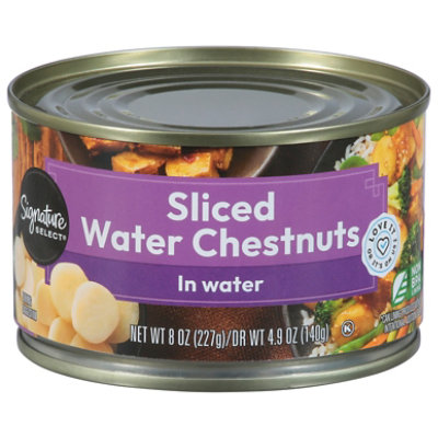 Signature SELECT Sliced Water Chestnuts - 8 Oz - Image 4