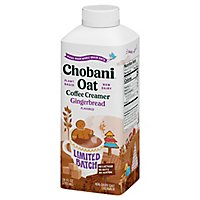Chobani Oat Coffee Creamer Gingerbread Limited Batch 24 Fl Oz - 24 FZ - Image 2