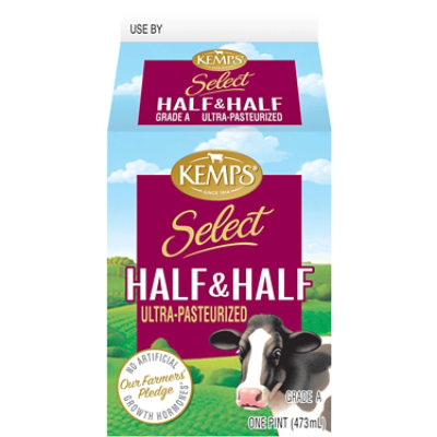 Kemps Select Half & Half - Pint - Image 1