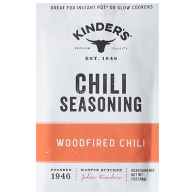 Kinders Woodfired Chili Seasoning - 1 Oz - Image 3