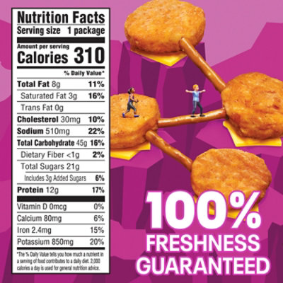 Lunchables Chicken Nugget Kabbobles w/ Cheddar Mini Chocolate Chip Cookies & Capri Sun  Juice - 9 Oz - Image 2