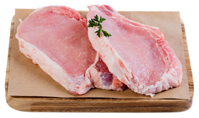 Haggen Pork Rib Chops Bone-in All Natural Raised in the USA - 1 lb. - Image 1