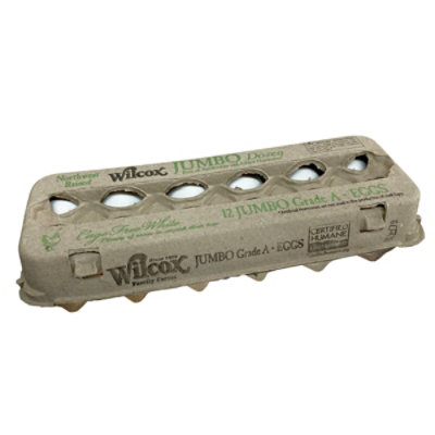 Wilcox Eggs Cage Free Jumbo White - 12 CT - Image 2