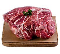Haggen Pork Shoulder Blade Roast Bone-In All Natural Raised in the USA - 4 lbs.