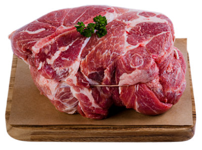 Haggen Pork Shoulder Blade Roast Bone-In All Natural Raised in the USA - 4 lbs. - Image 1