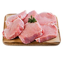 Haggen Pork Loin Chops Boneless All Natural Raised in the USA VP - 4 lbs.
