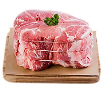 Haggen Pork Shoulder Blade Roast Boneless All Natural Raised in the USA - 4 lbs.