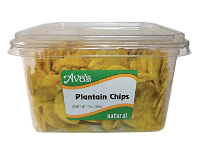 Avas Dried Plantain Chips - 12 Oz - Image 1