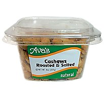 Avas Roasted Salted Cashews - 8 Oz