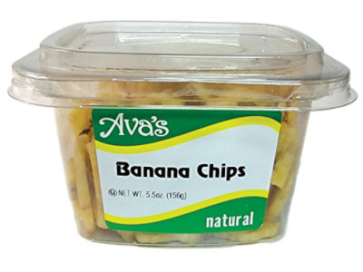 Avas Dried Banana Chips - 5.5 Oz - Image 1