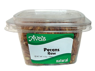 Avas Raw Pecans - 6.5 Oz - Image 1