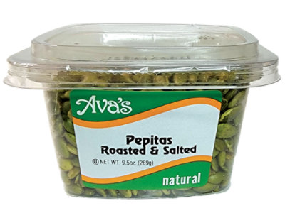 Ava's Roasted Salted Pepitas - 9.5 Oz - Image 1