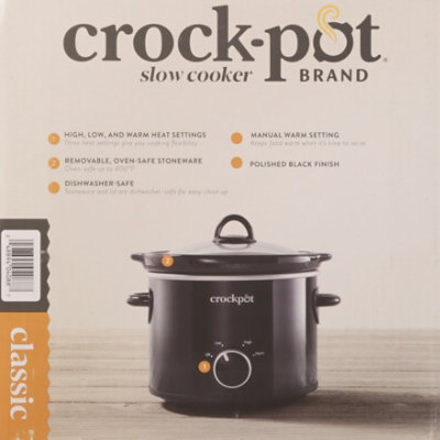 2 Quart Crockpot Black - Each - Image 4