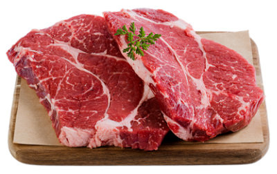 USDA Choice Beef Chuck Steak Boneless from Ranches in the Pacific Northwest VP - 2.5 lbs. - Image 1