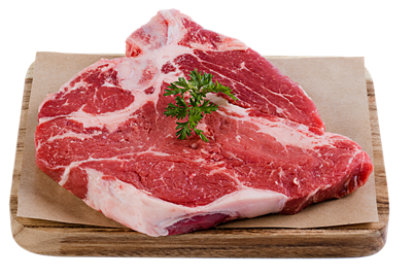USDA Choice Beef T-Bone Steak from Ranches in the Pacific Northwest - 1.25 lbs. - Image 1