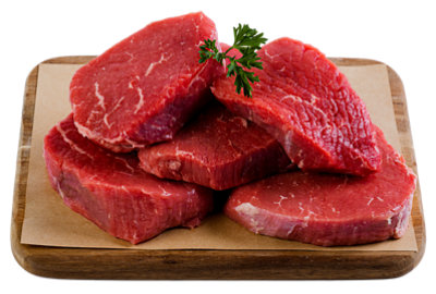 USDA Choice Beef Eye of Round Steak Boneless from Ranches in the Pacific Northwest VP - 2.5 lbs. - Image 1