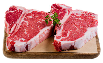 USDA Choice Beef T-Bone Steak from Ranches in the Pacific Northwest VP- 2.5 lbs. - Image 1