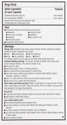 Signature Select/Care Ibuprofen Capsules Mini 200mg - 160 CT - Image 5