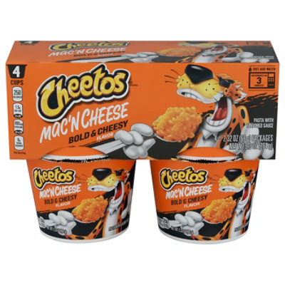 Cheetos Mac'n Cheese Pasta With Flavored Sauce Bold And Cheesy Flavor - 9.3 Oz - Image 3